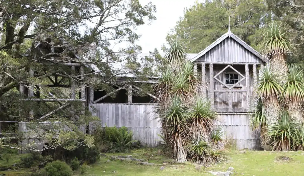 Waldheim was built by hand by Gustav Weindorfer near Cradle Mountain in 1912, long before there was a road in to the area